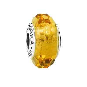 PANDORA ✨ Gorgeous ✨ Yellow Murano